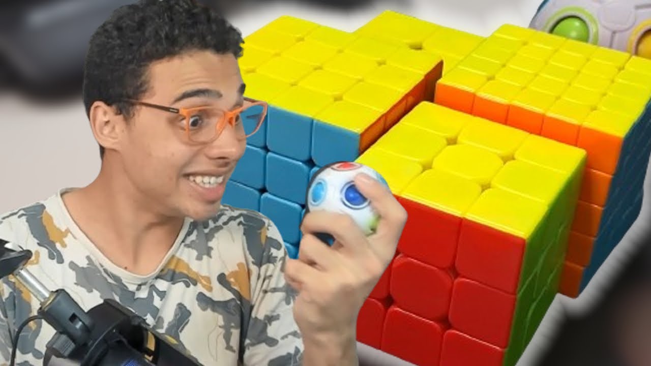 Resolvendo toda minha coleção de cubo mágico