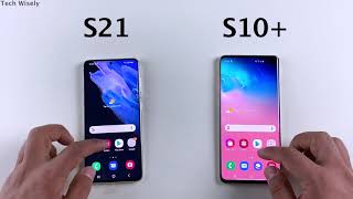 SAMSUNG S21 vs S10 Plus - SPEED TEST