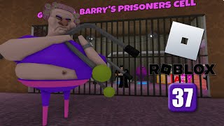 EVIL GRANDMA BARRY'S PRISON RUN! (OBBY!) (Part 37) #Roblox #obby