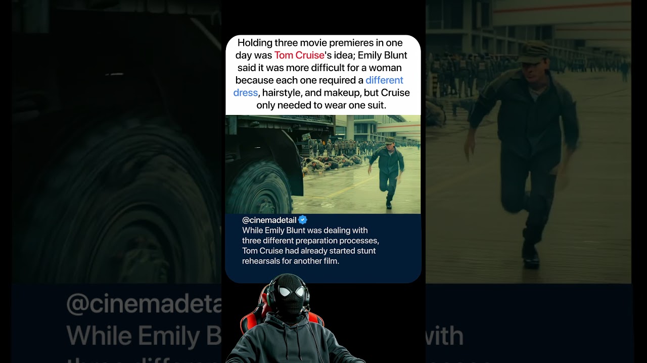 I guess Tom Cruise likes movie premieres.