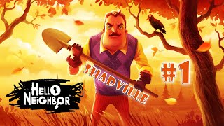 Привет, Психованный Сосед! Акт 1 ☀ Hello Neighbor Прохождение игры #1