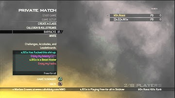 Mw2 Infectable Mod Menu [PS3] [FREE]