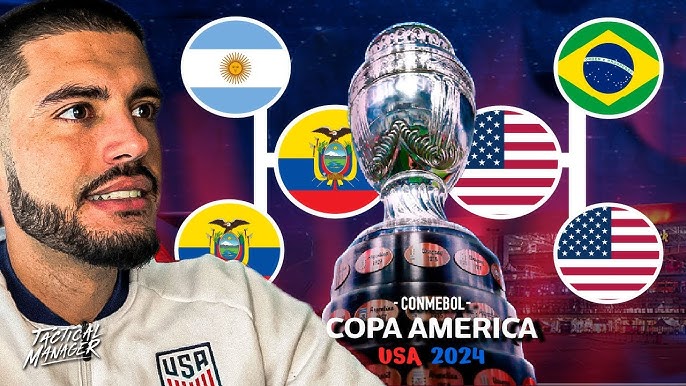 COPA AMERICA USA 2024 GROUP STAGE DRAW 