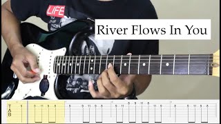 River Flows In you - Yiruma - Guitar Cover + TAB