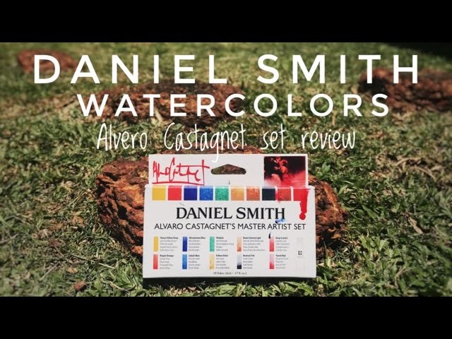 Alvaro Castagnet's Master Artist Set Daniel Smith Watercolor Paint Set - 10  Colours - WaterColourHoarder