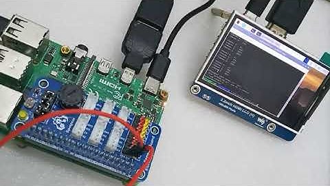 Spotpear  Raspberry Pi PCF8591 AD/DA adc 4 channel demo video
