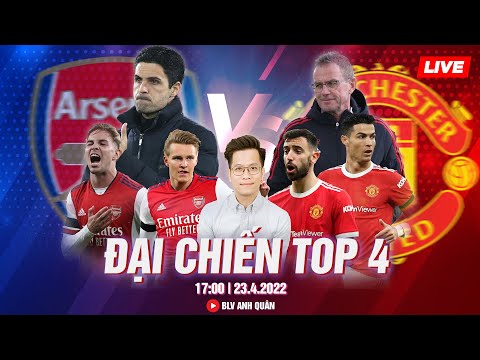 TRỰC TIẾP BÓNG ĐÁ: ARSENAL VS MAN UNITED | CHUNG KẾT TOP 4 NGOẠI HẠNG ANH