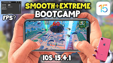 IPHONE XR iOS 15.4.1 BGMI/PUBG BOOTCAMP TEST WITH FPS METER | IPHONE XR BGMI GAMEPLAY TEST 2022🔥