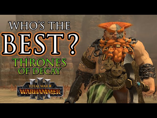 Testing WHO'S THE BEST of the Thrones of Decay units? class=