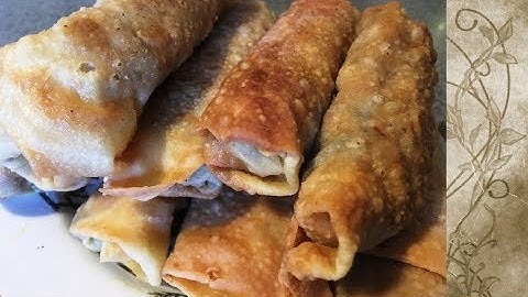 Homemade Egg Roll Wraps