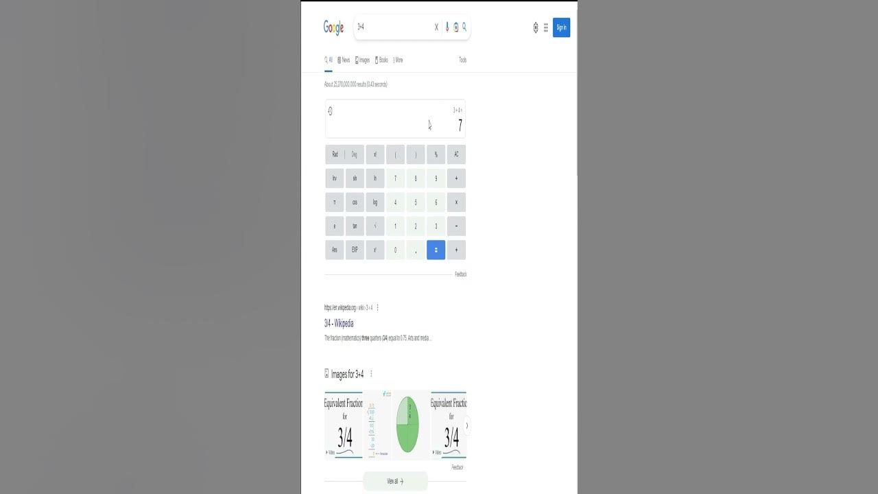 Google calculator google com search youtube
