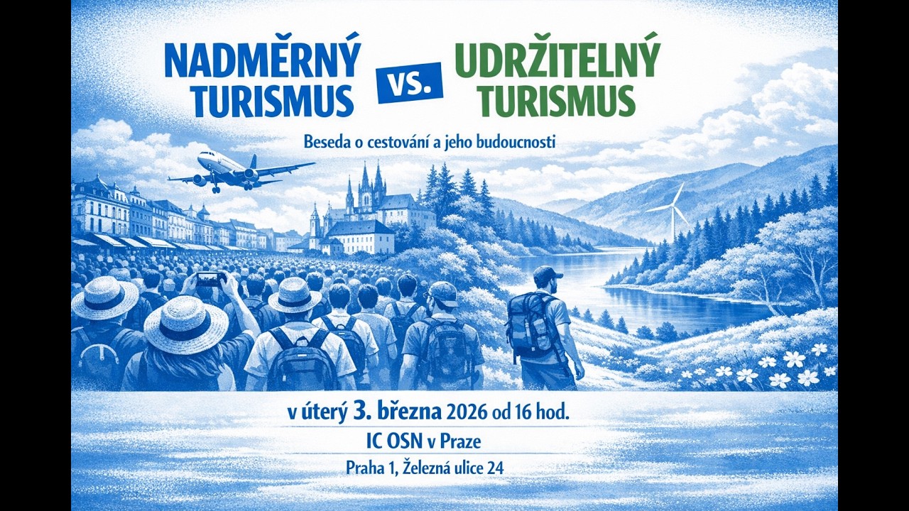 Nadměrný turismus versus udržitelný turismus, 3. března od 16 hod.
