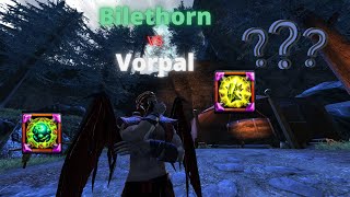 Neverwinter Mod 19 - Vorpal vs Bilethorn Comparison Act Logs Provided Northside Barbarian