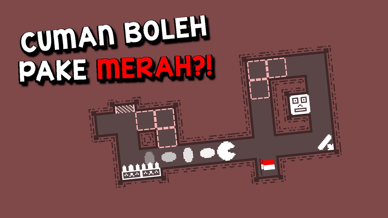 Bikin Game Tapi CUMAN BOLEH PAKE MERAH?!