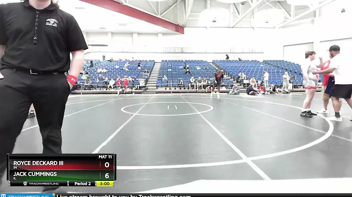 220 Lbs Quarterfinal - Royce Deckard Iii, IN Vs Ja...