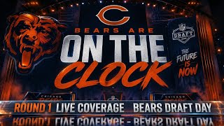 BEARS DRAFT PARTY || ROUND 1 NFL DRAFT || LIVE ANALYSIS