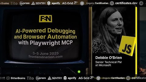 Frontend Nation 2025: AI-Powered Debugging & Browser Automation with Playwright MCP - Debbie O