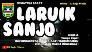 LARUIK SANJO. Instrumental Lirik & Arti Lagu Daerah Sumatera Barat. VJ Raja Oloan Music