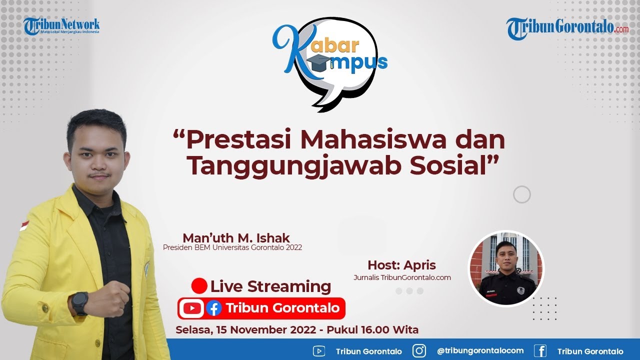 🔴 KABAR KAMPUS - Prestasi Mahasiswa dan Tanggungjawab Sosial