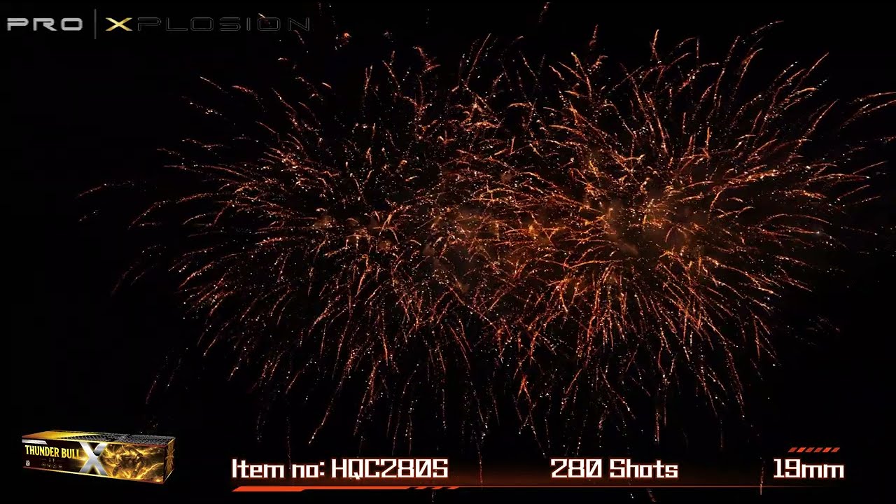 HQC280S-Thunder Bull  280 shot Combination