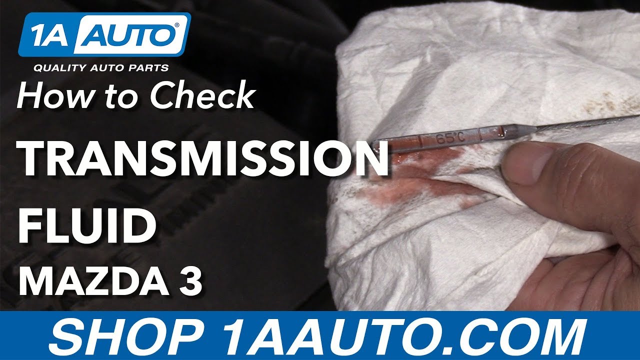 How to Check Transmission Fluid Level 2003-09 Mazda 3 | 1A Auto