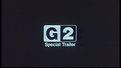 [G2]GAMERA2 Special Trailer - ガメラ2 レギオン襲来 - 予告編（特別版）