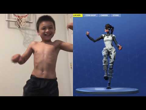GOAT KID FORTNITE DANCE CHALLENGE WITH MOM(GONE WRONG)COPS CALLED
