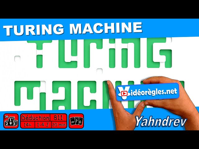 Turing Machine - Jeu de Déduction - Acheter sur