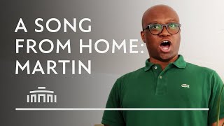 Baritone Martin Mkhize sings a Song from Home - Dutch National Opera