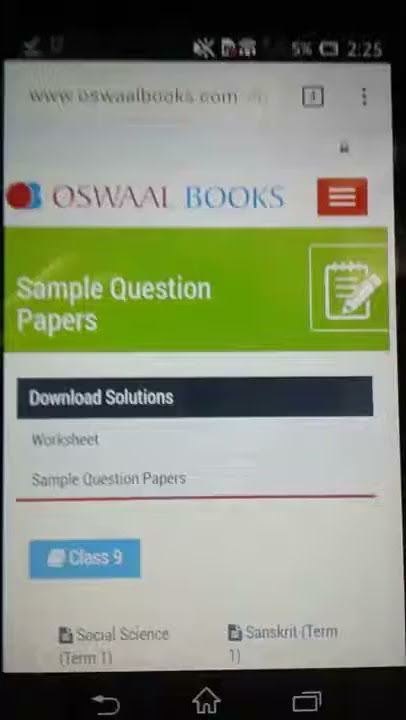 How to download oswalsolution of any paper