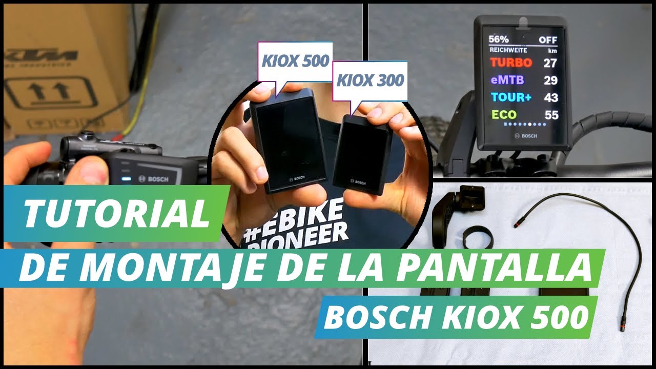 Cómo - Instalación del Kiox 500 en tu E-Bike Bosch Smart System 