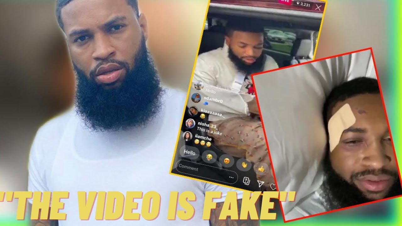 FANS Call Out Chris Sails For FAKING Car Accident - YouTube