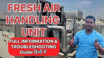 HVAC | Air handling unit system | Fresh Air | hvac system | HVAC training videos