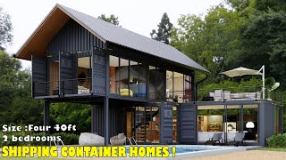 Shipping Container Homes | 2 Bedrooms | Modern House With Beautiful Views Of Nature