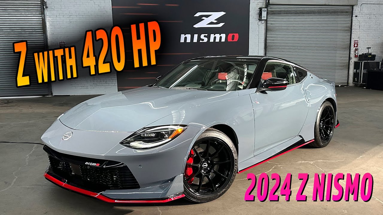 2024 Nissan Z NISMO First Look!  -  The Z Gets More Power & More Grip