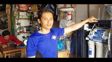 Hướng dẫn lắp đặt máy lọc nước RO 2 vòi nóng nguội