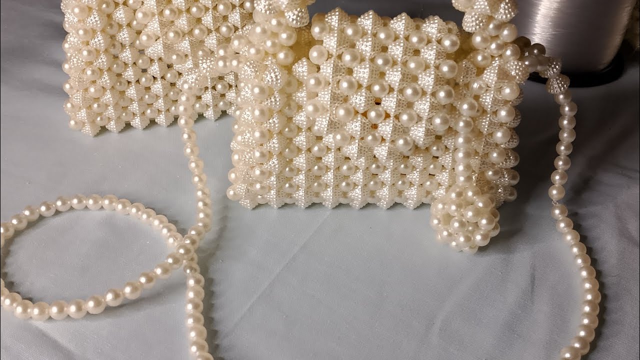 شنطة اطفال بالخرز التوت واللولى 