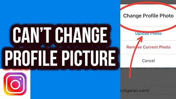 Can’t Change Profile Picture Instagram | Fix Error "Sorry We Couldn