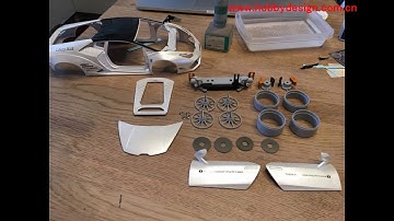 118 LB Lamborghini Huracan work in progress step by step