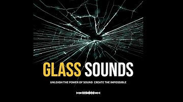 94 Glass Breaking & Shattering Sound Effects – Ideal for Film & Sound Design
