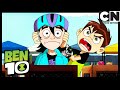 Ben trapped in the cd library  digital quality  ben 10  cartoon network
