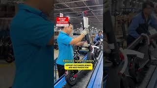 Electric scooter assembly factory, contact us for the latest quotation. #ebike #bike