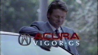 Acura Vigor Commercial, Oct 7 1992