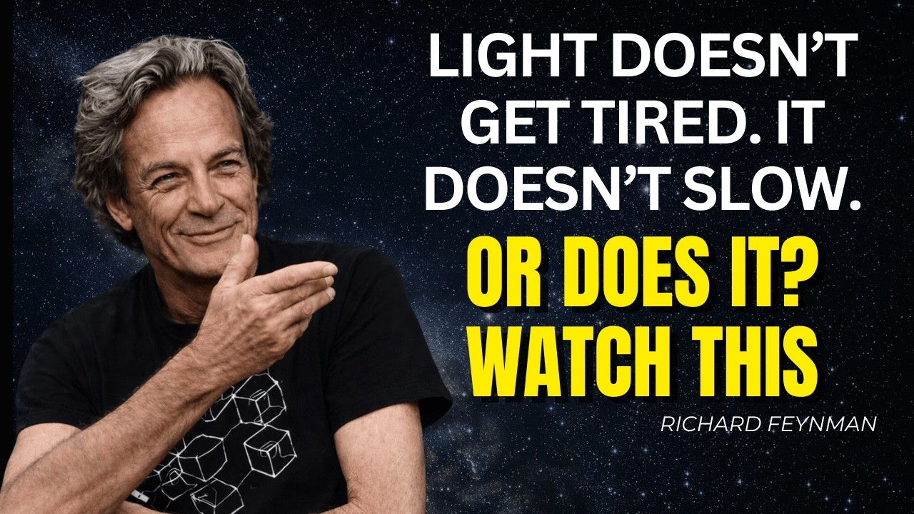 Why Does Light SLOW DOWN in Water Feynman's Answer Defies Logic - YouTube