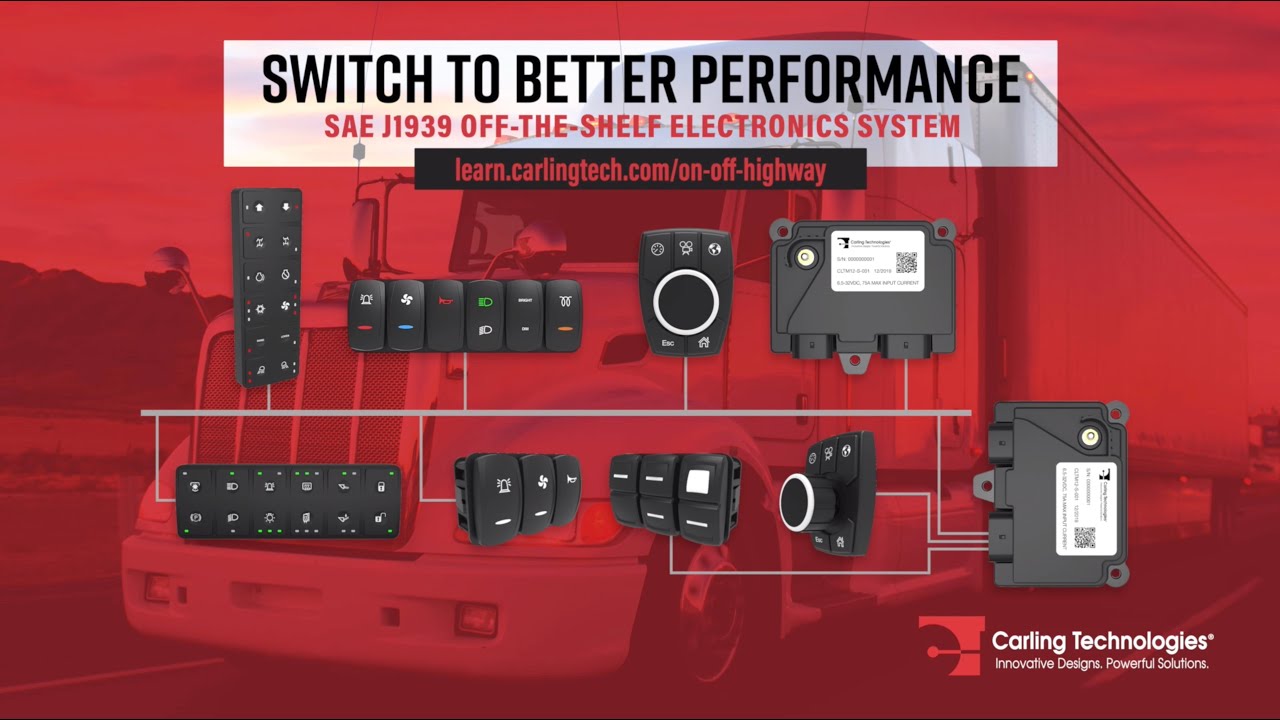 SAE J1939 OffTheShelf Electronics System YouTube