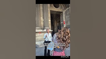 Lisa took a photo of Felix Stray Kids at PFW #lalisa #lisa #felix #pFW #short
