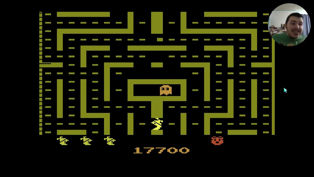 Let's Play "Jr. Pac-Man [Atari 2600]" on my Chromebook! (Part 2)