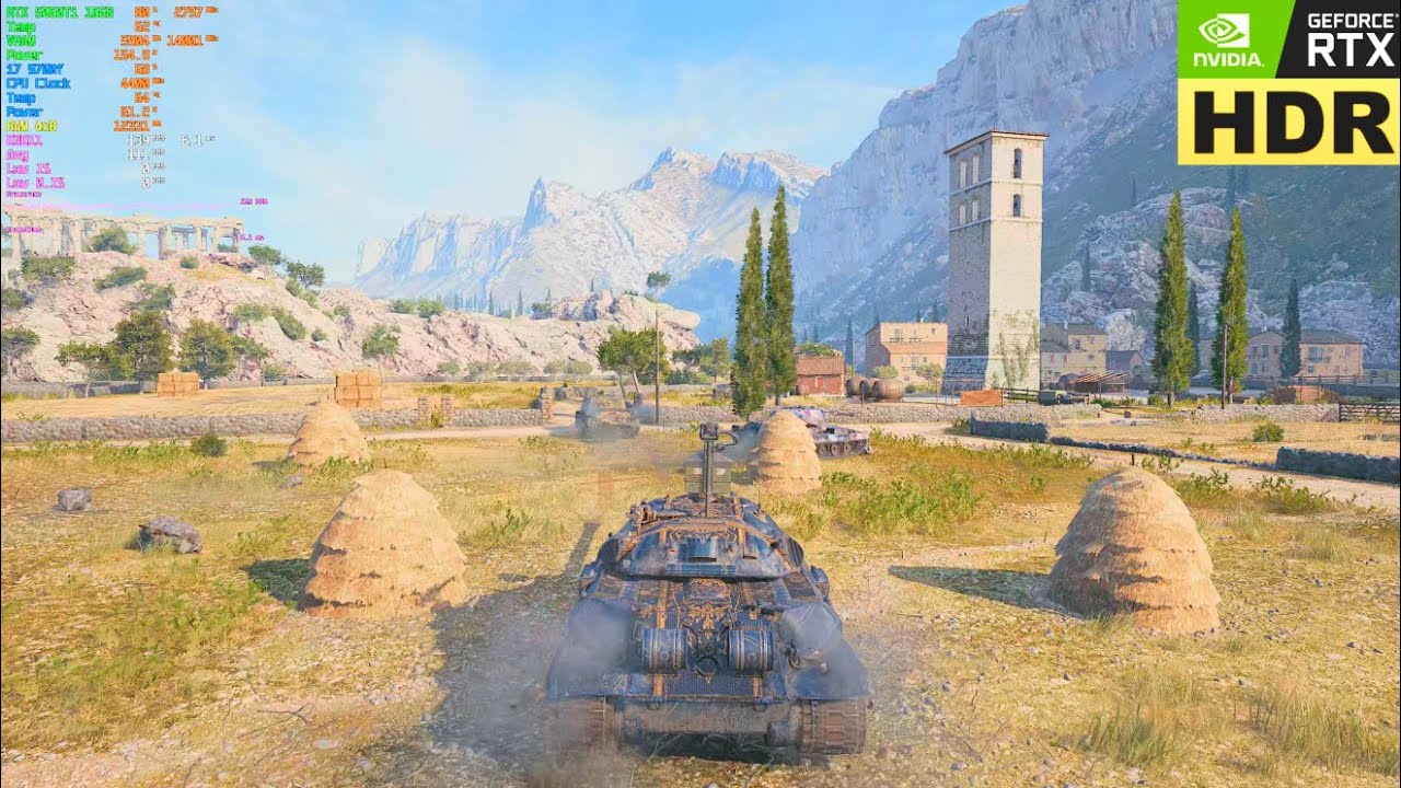[HDR] World of Tanks IS7 - i7 9700f RTX 5060Ti 16 GB 2K Ultra Graphics