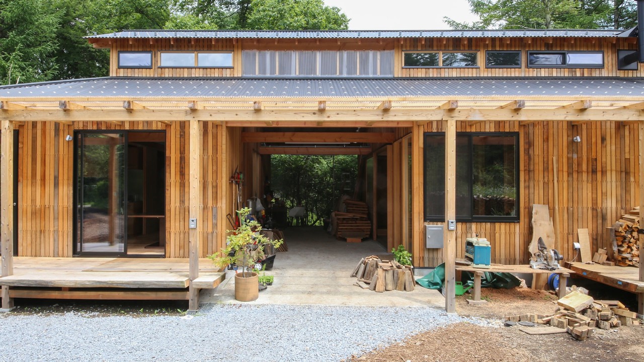 Modern Japanese Forest Retreat Architecture