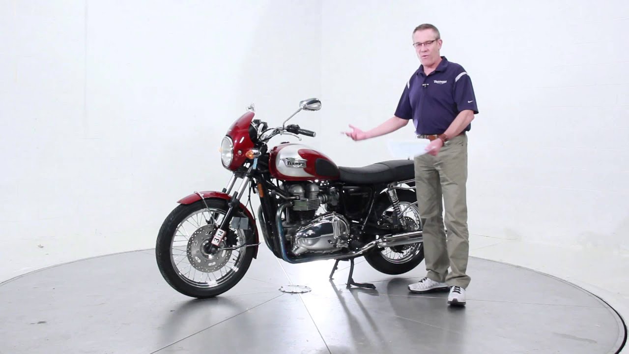 2008 Triumph Bonneville T100 Classic Youtube
